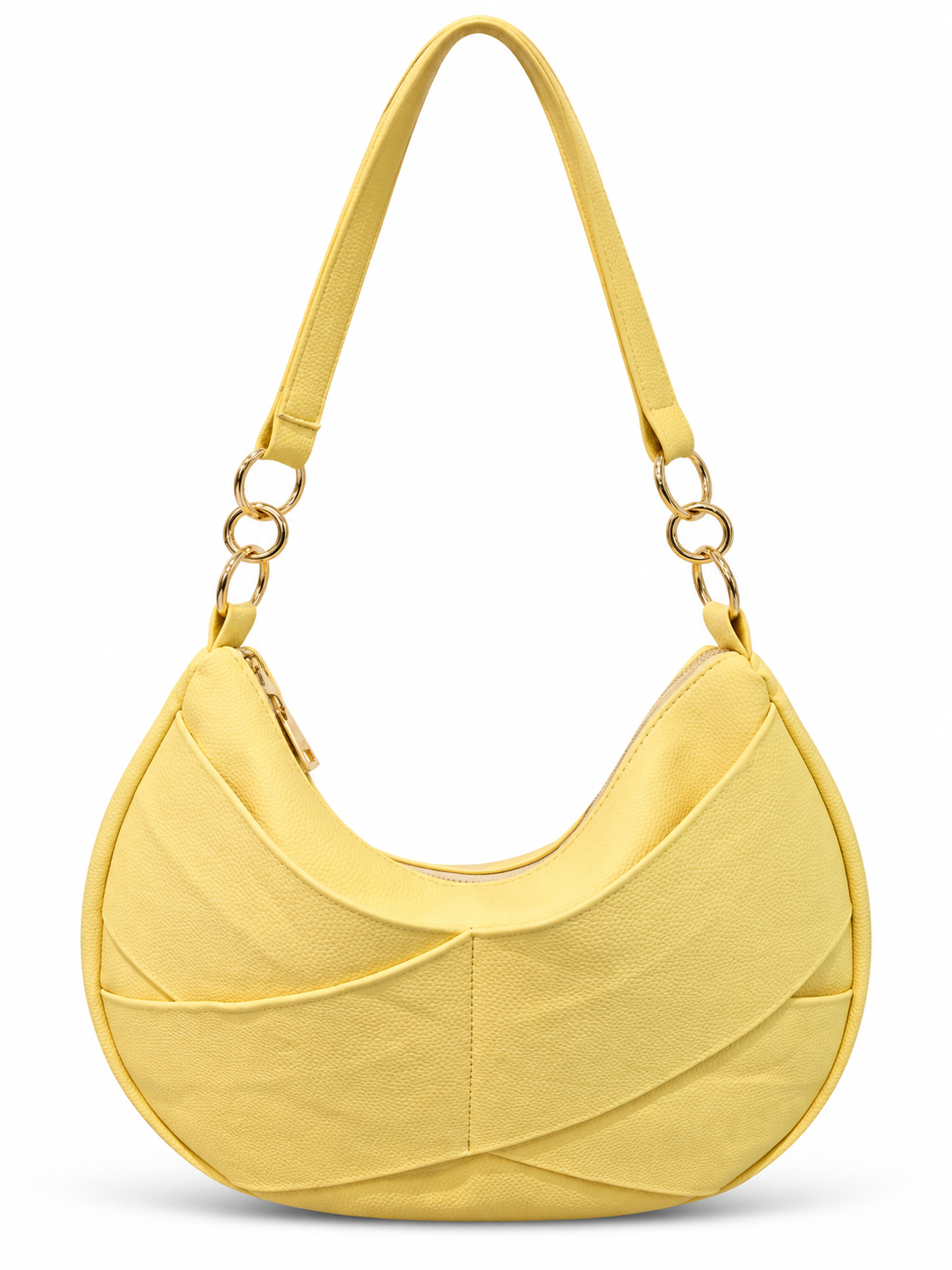 Eco Leather Woven Shoulder Bag