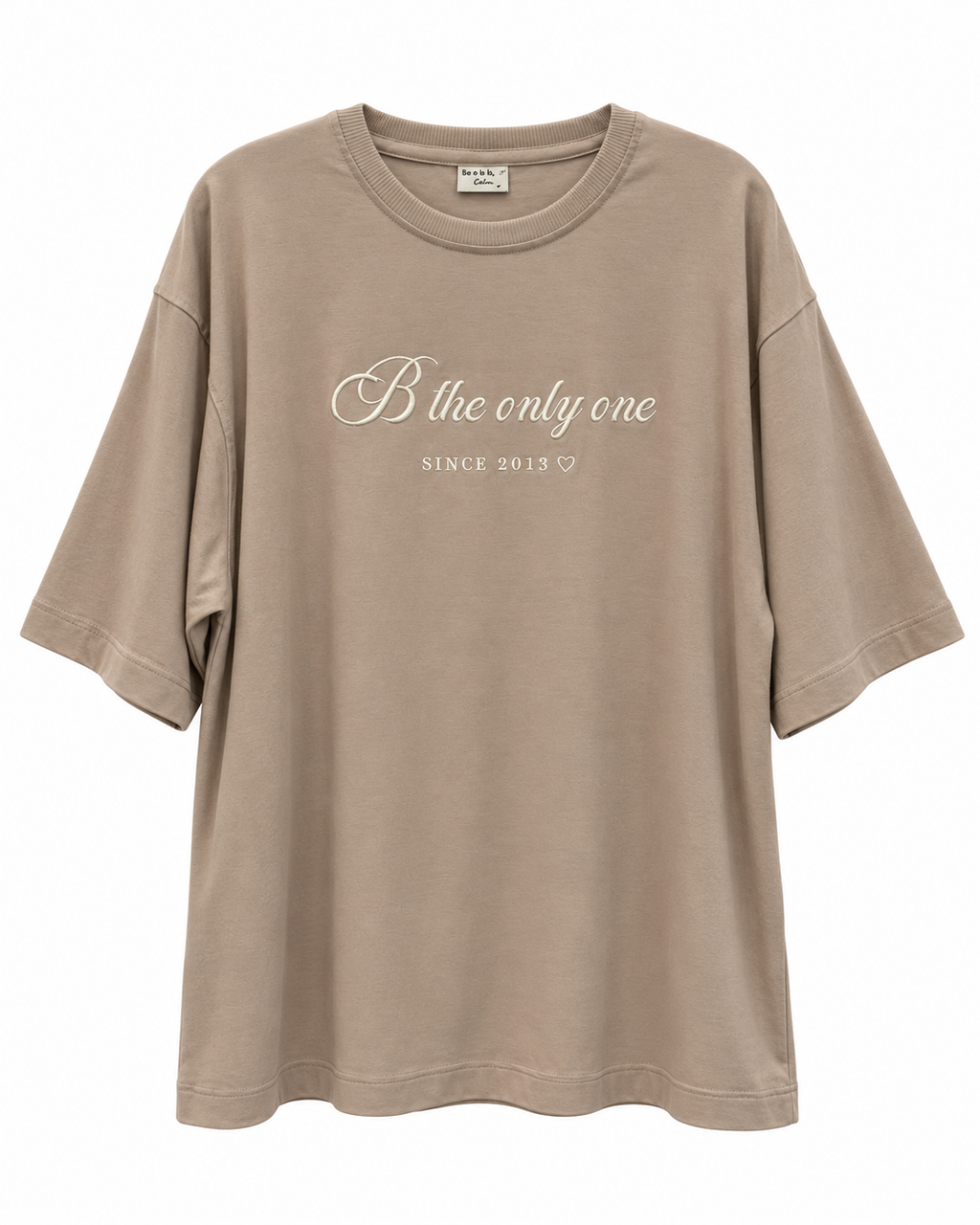 Mocha Oversized Graphic Tee