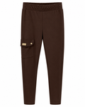 Chocolate Brown Cargo Joggers