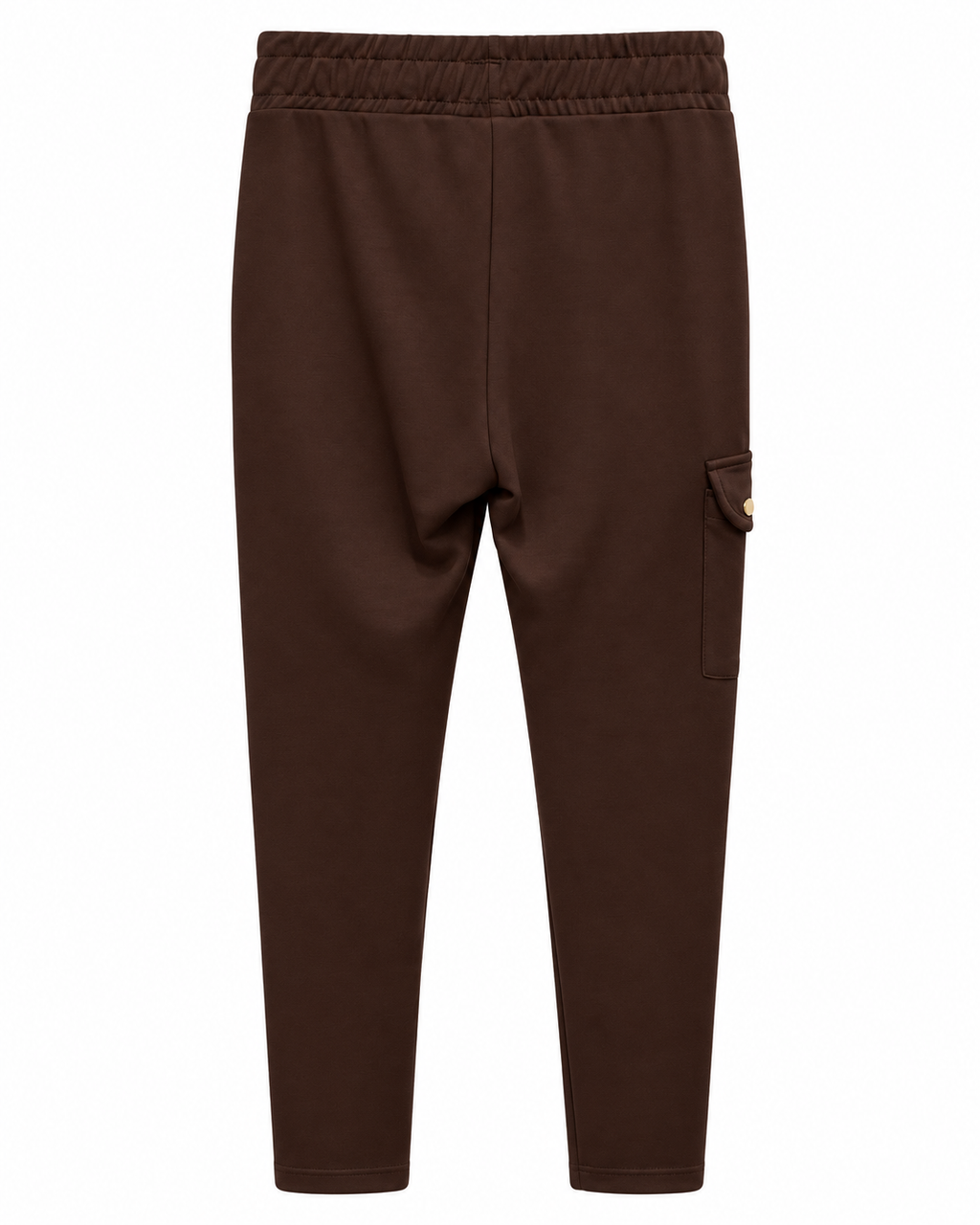 Chocolate Brown Cargo Joggers