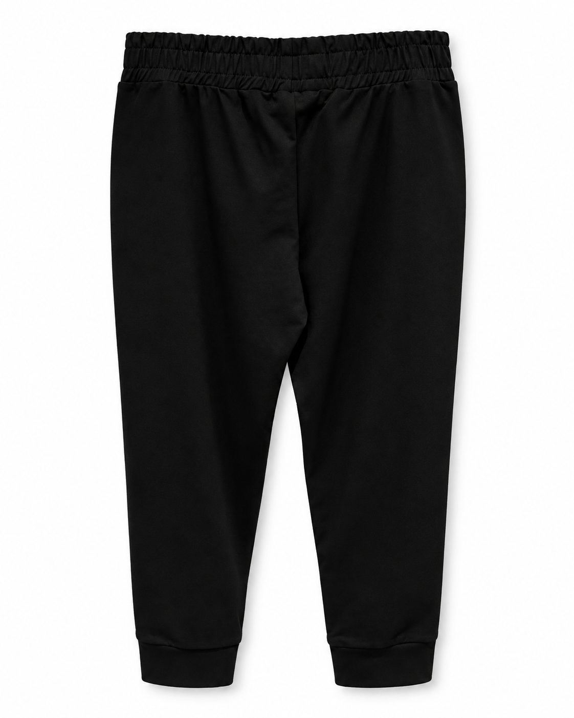 Black Crystal Heart Jogger Pants