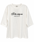 Ivory Oversized Graphic Tee